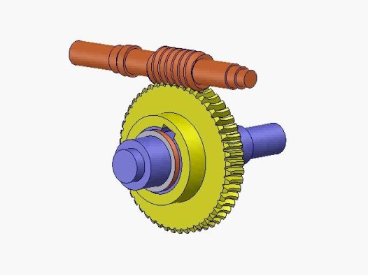 蜗轮蜗杆传动动图（蜗轮蜗杆传动设计原理及优化）