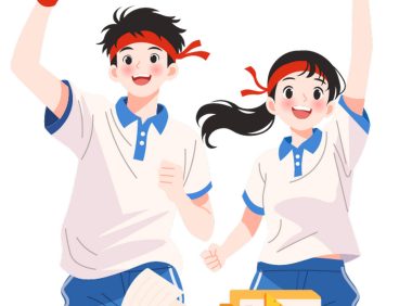 高考正当时（考场外的温度计）
