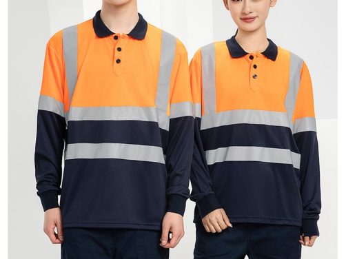 夏季速干POLO文化衫车间机修工装