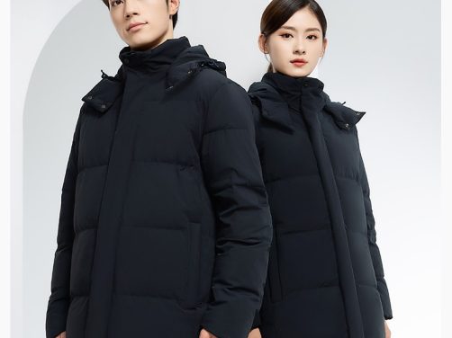 冬季羽绒长款棉服工装男女工厂商超团体服
