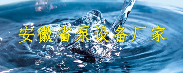 安徽省泵设备厂家